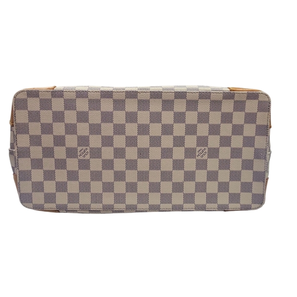 LOUIS VUITTON Damier Azur Hampstead MM Shoulder Hand Bag..w/COA !!!! - Picture 5 of 16